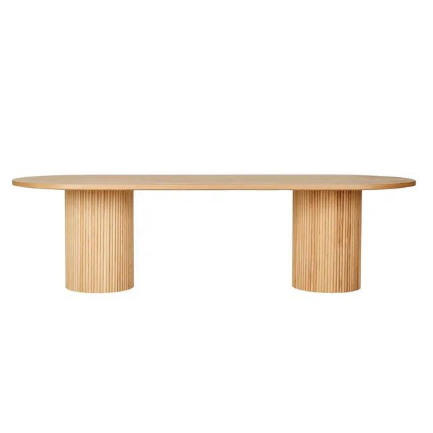 Benjamin Ripple Oval Dining Table by GlobeWest