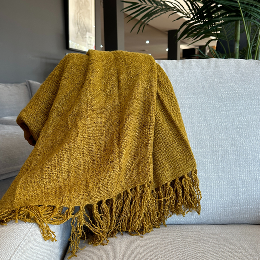 Serenade Throw - Tumeric
