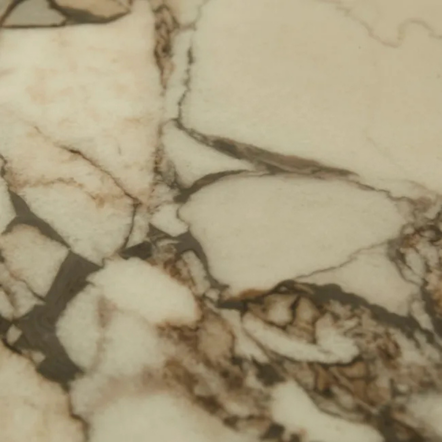 Oberon Crescent Marble Buffet - Matt Ocean Marble - Smoked Ash by GlobeWest