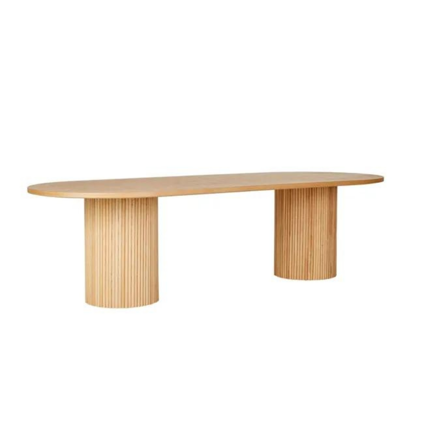 Benjamin Ripple Oval Dining Table by GlobeWest