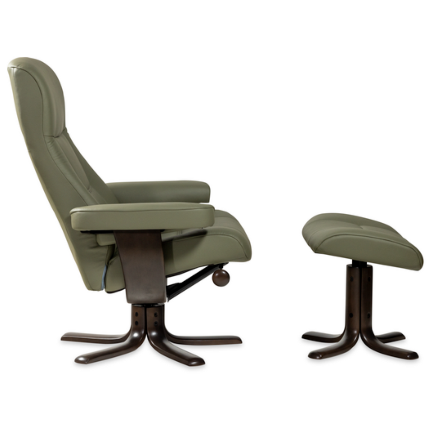 Nordic 11 Recliner Chair with Ottoman by IMG