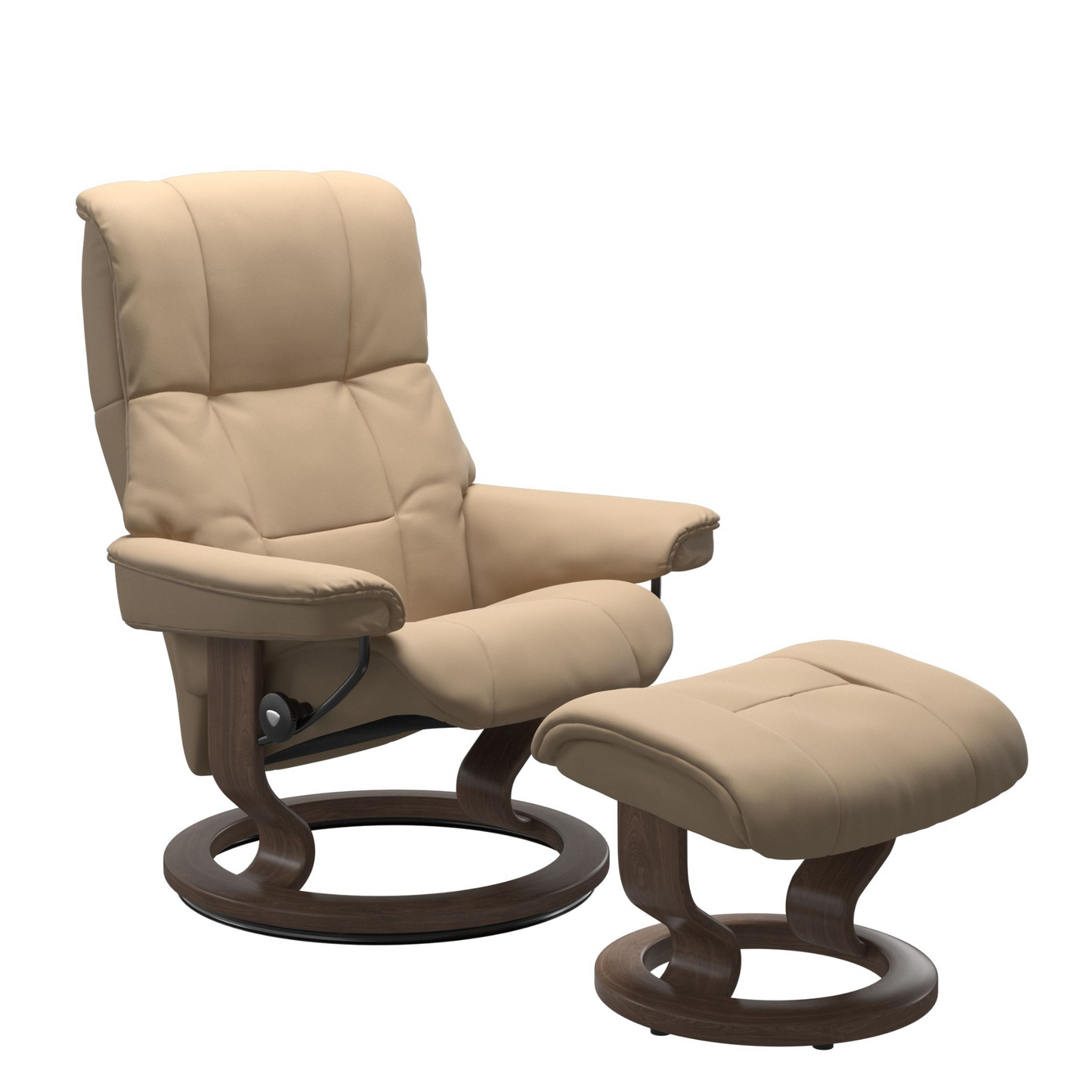 Mayfair Large Classic Recliner Chair & Stool by Stressless