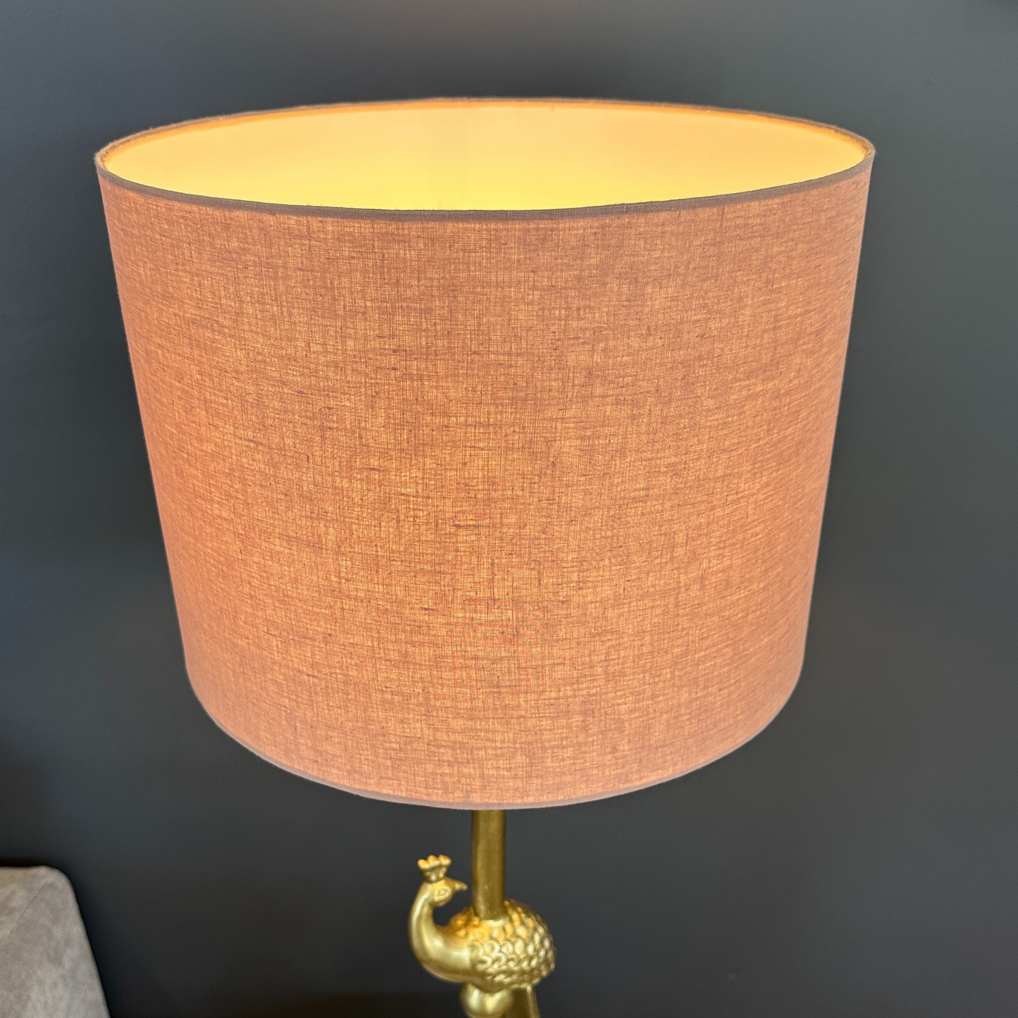 Vintage Rose Drum Shade