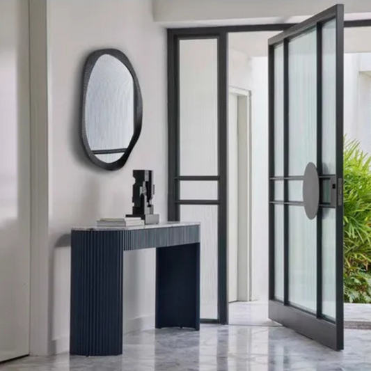 Benjamin Ripple Grand Marble Console by Globewest