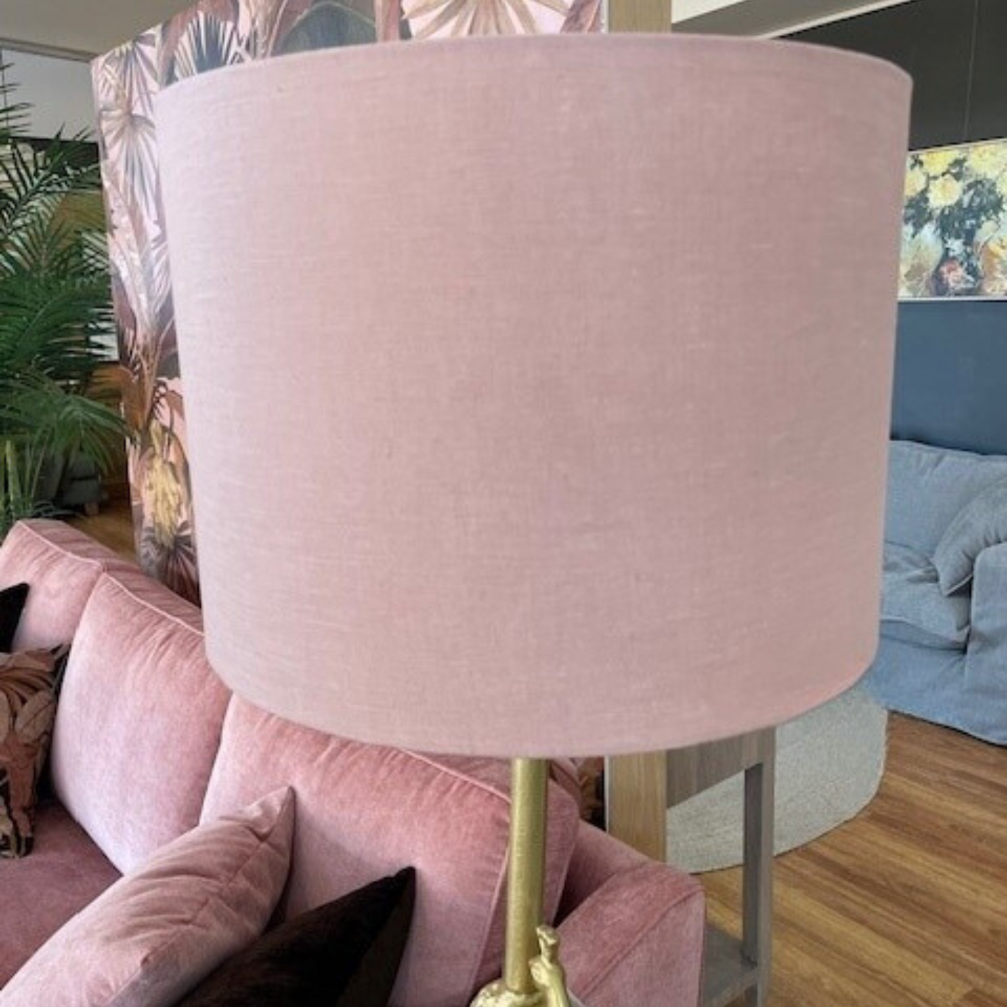 Vintage Rose Drum Shade