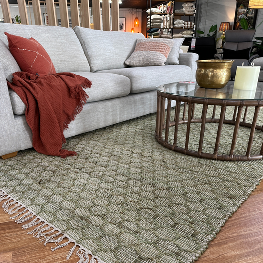 Myra Rug Green Ex Display