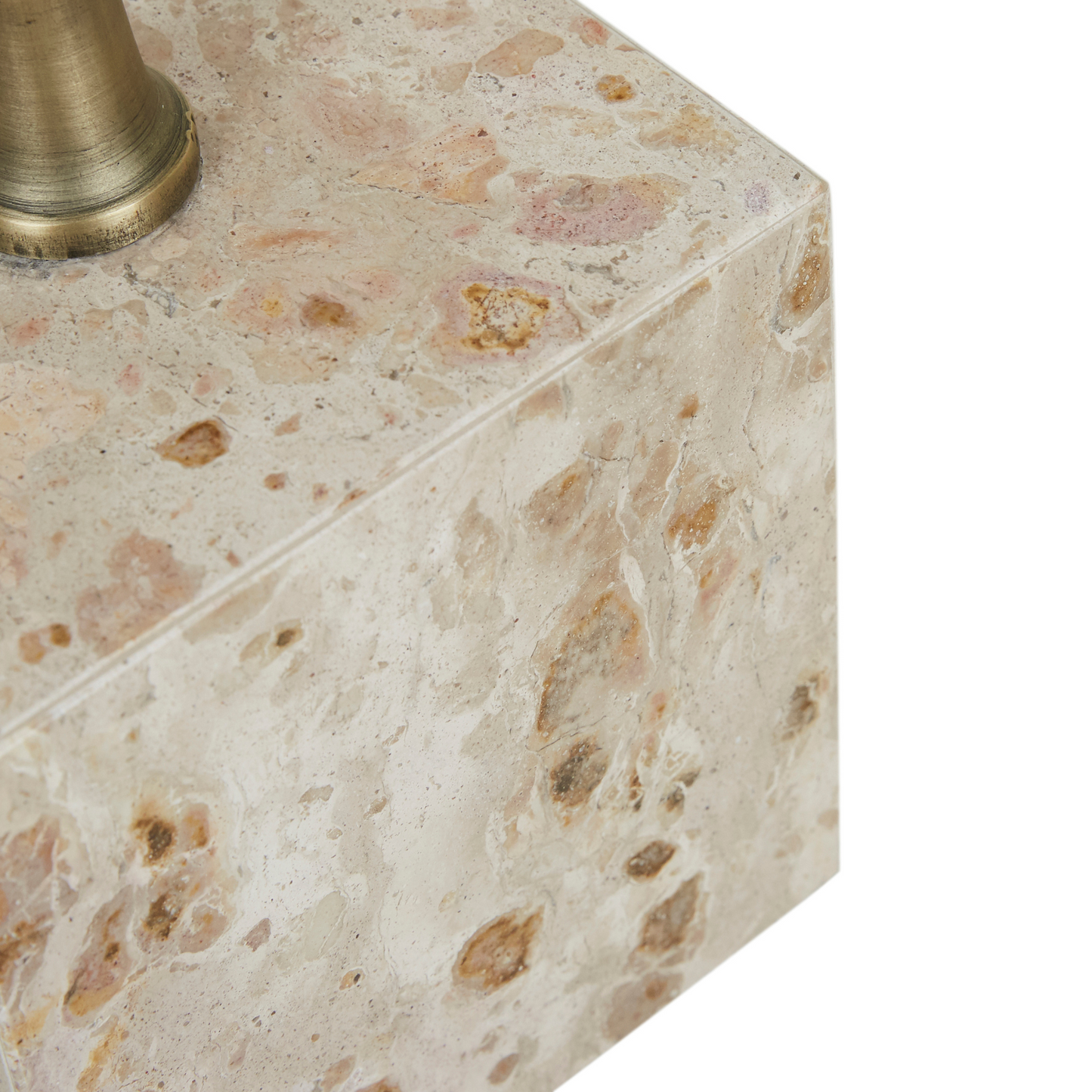 Verona Pillar Side Table by GlobeWest