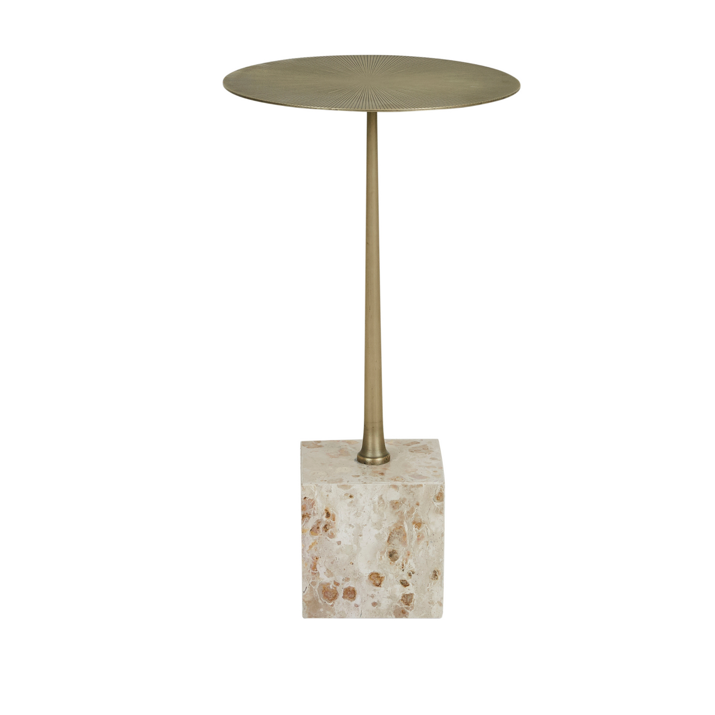 Verona Pillar Side Table by Globewest