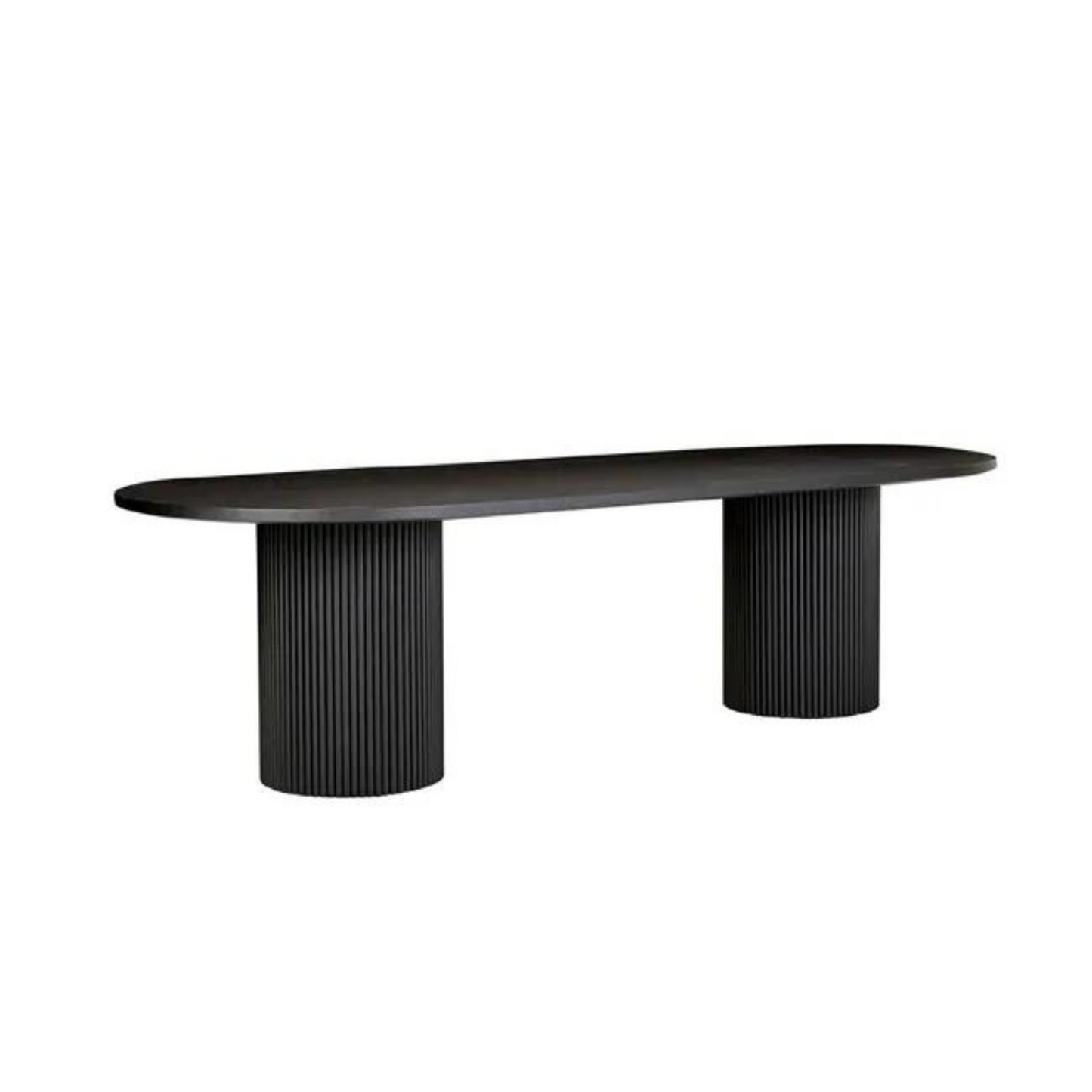 Benjamin Ripple Oval Dining Table by GlobeWest