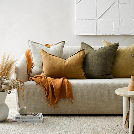 Arcadia Cushion - Cumin