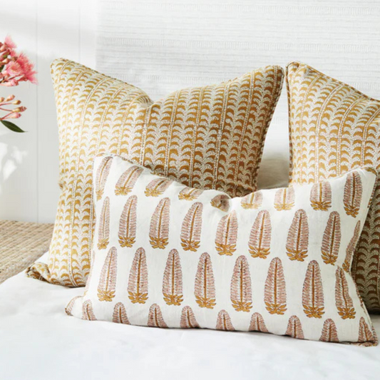Akola Petal Linen Cushion
