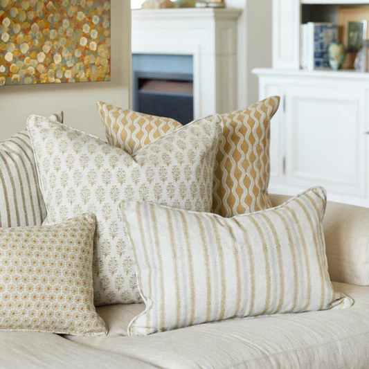 Indira Elm Linen Cushion