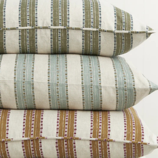 Kesula Moonflower Linen Cushion