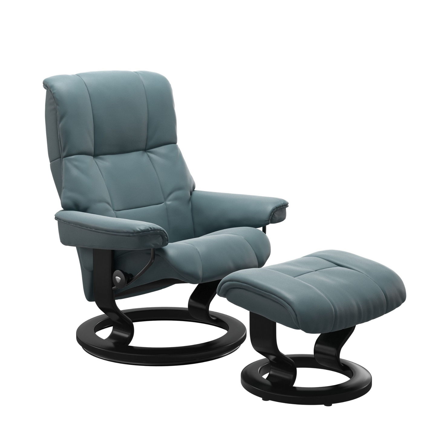 Mayfair Small Classic Recliner Chair & Stool by Stressless