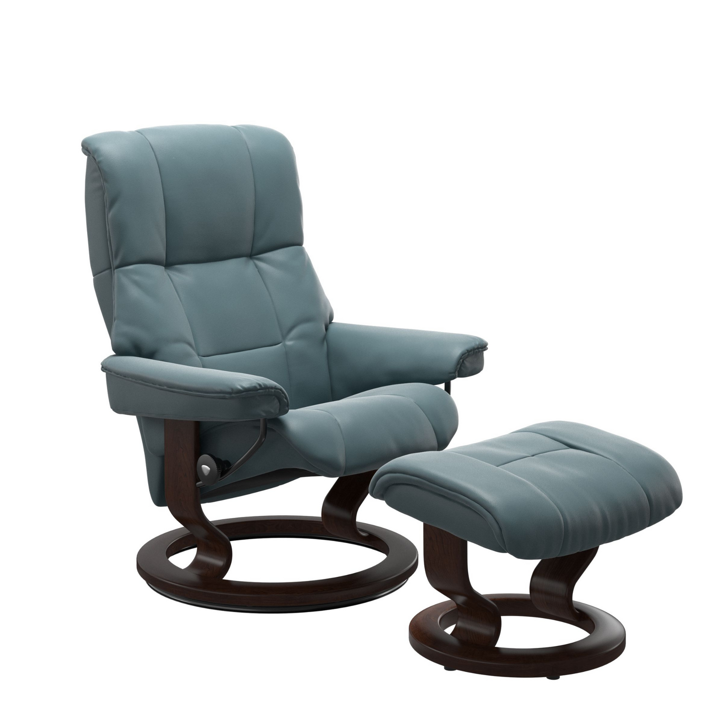 Mayfair Small Classic Recliner Chair & Stool by Stressless
