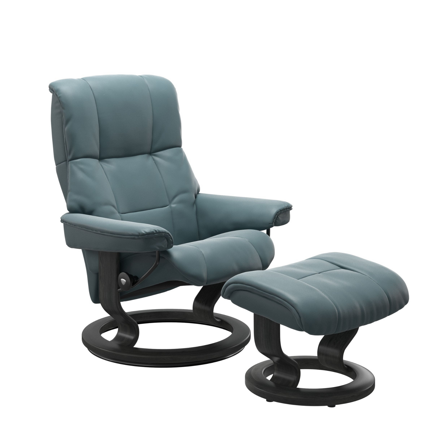 Mayfair Small Classic Recliner Chair & Stool by Stressless