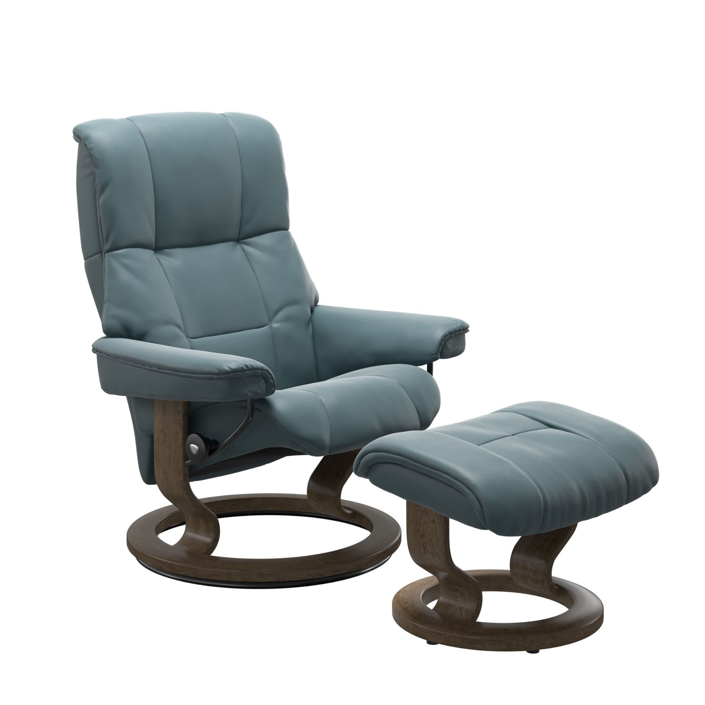 Mayfair Small Classic Recliner Chair & Stool by Stressless