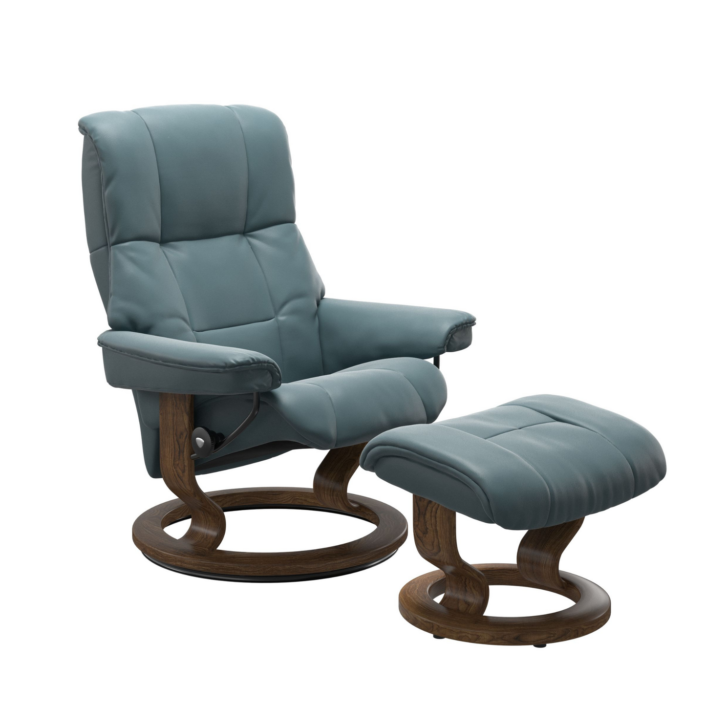 Mayfair Small Classic Recliner Chair & Stool by Stressless