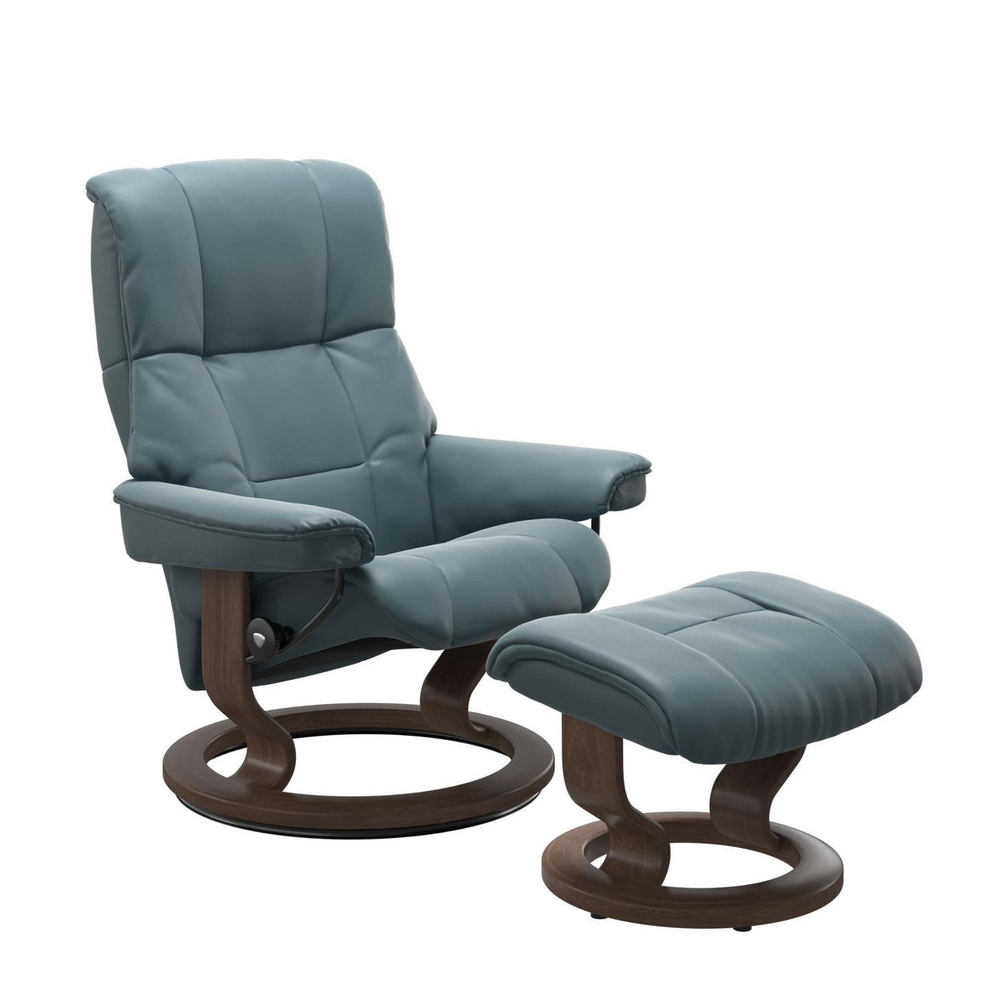 Mayfair Small Classic Recliner Chair & Stool by Stressless