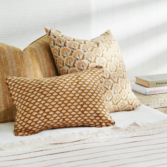 Naples Spice Linen Cushion