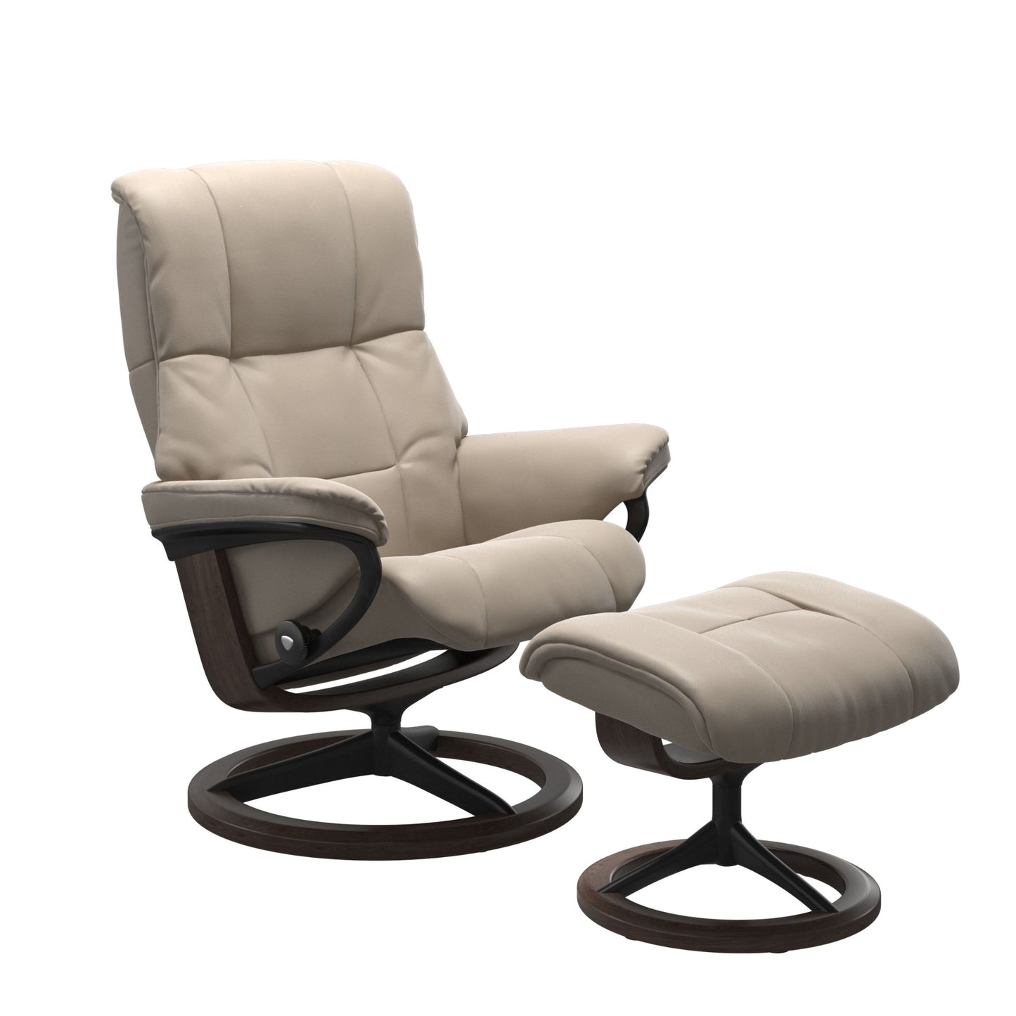Mayfair Medium Signature Recliner Chair & Stool by Stressless