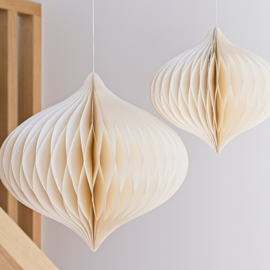 Statement Christmas Jewel Off-White H45cm