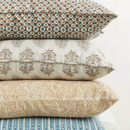 Zhao Tobacco Linen Cushion