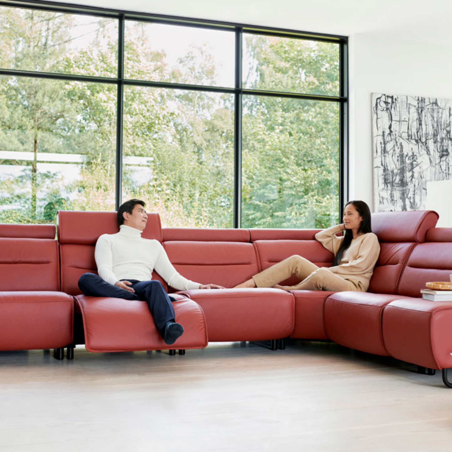 Emily Sofa with Metal Arm by Stressless