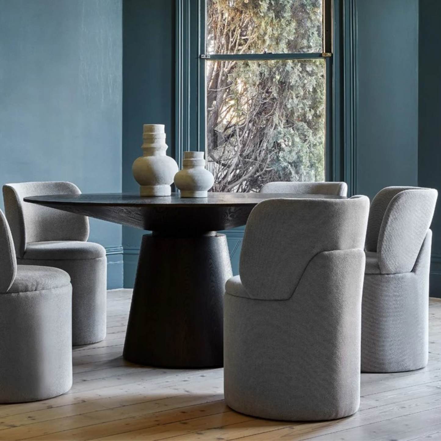 Classique 1800mm Round Dining Table by GlobeWest