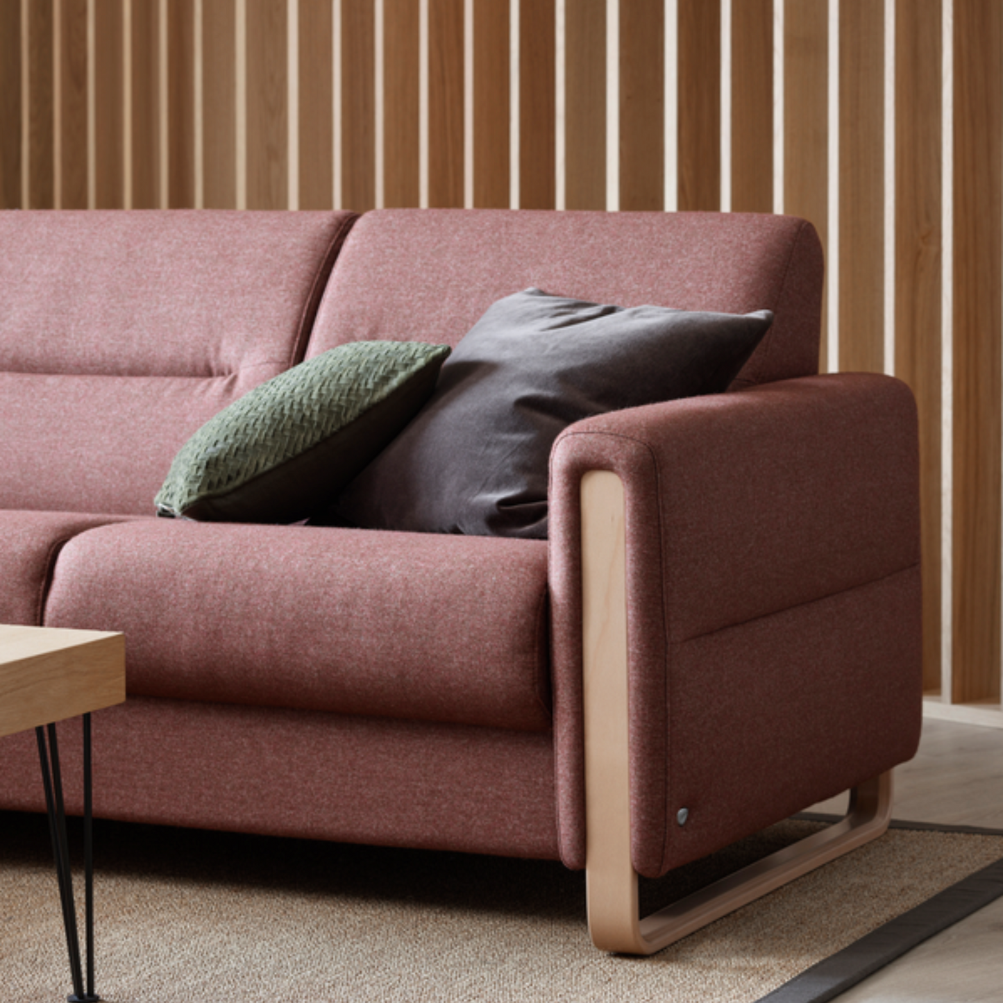 Fiona Sofa with Timber Arm by Stressless