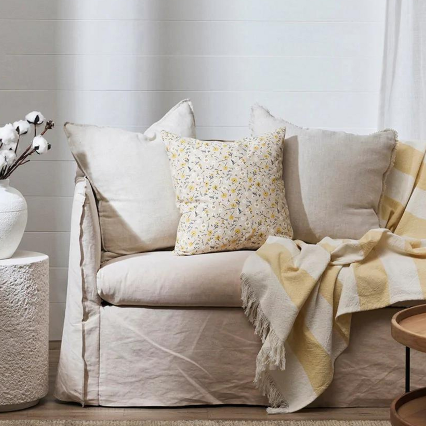 Eva - Butter Multi Cushion