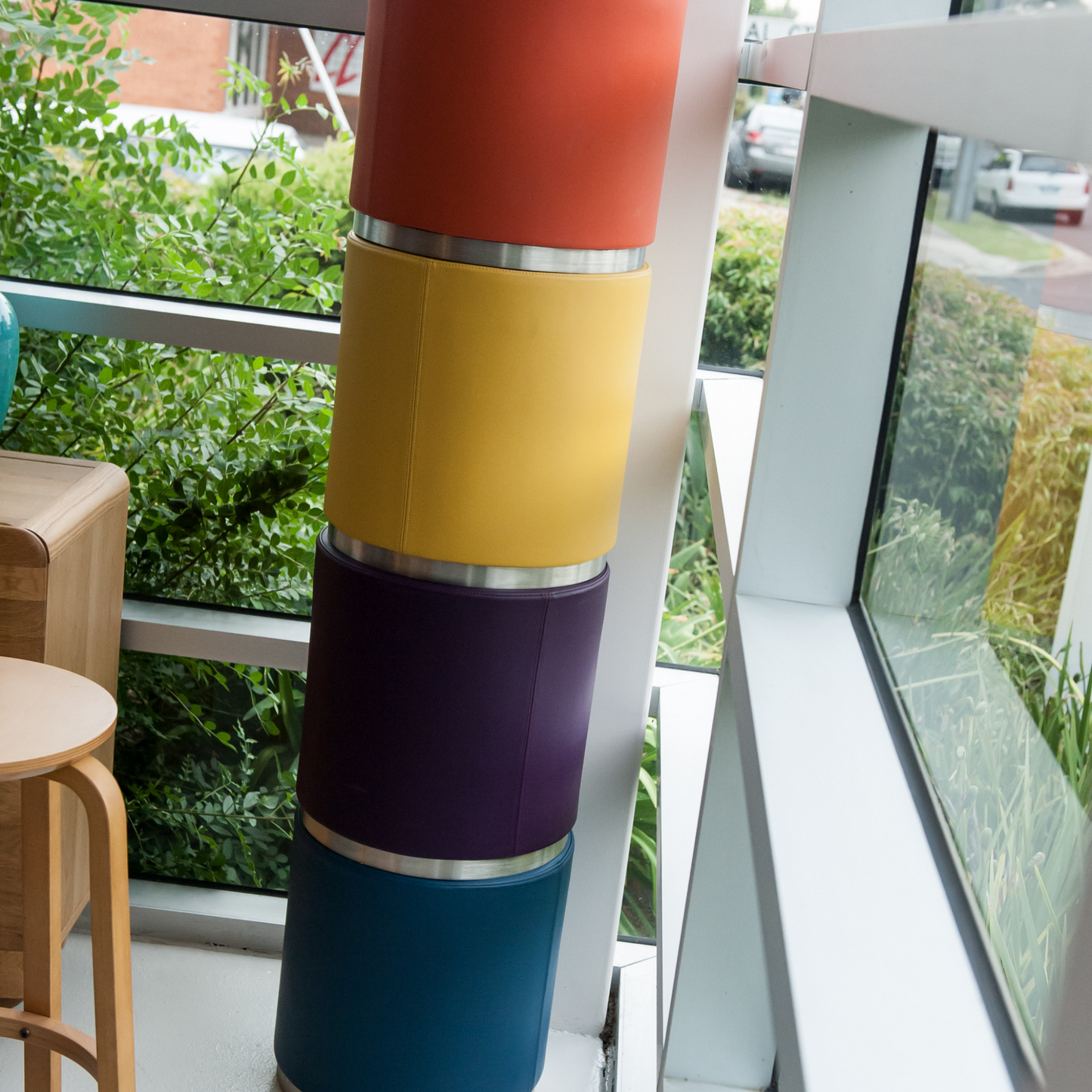 Cylinder Ottoman by IMG