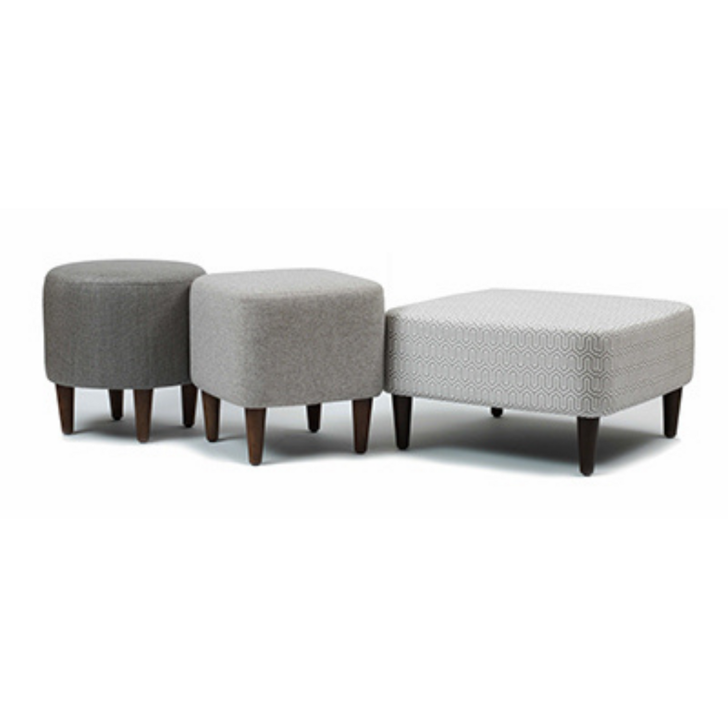Dalton Square Ottoman Range by Molmic