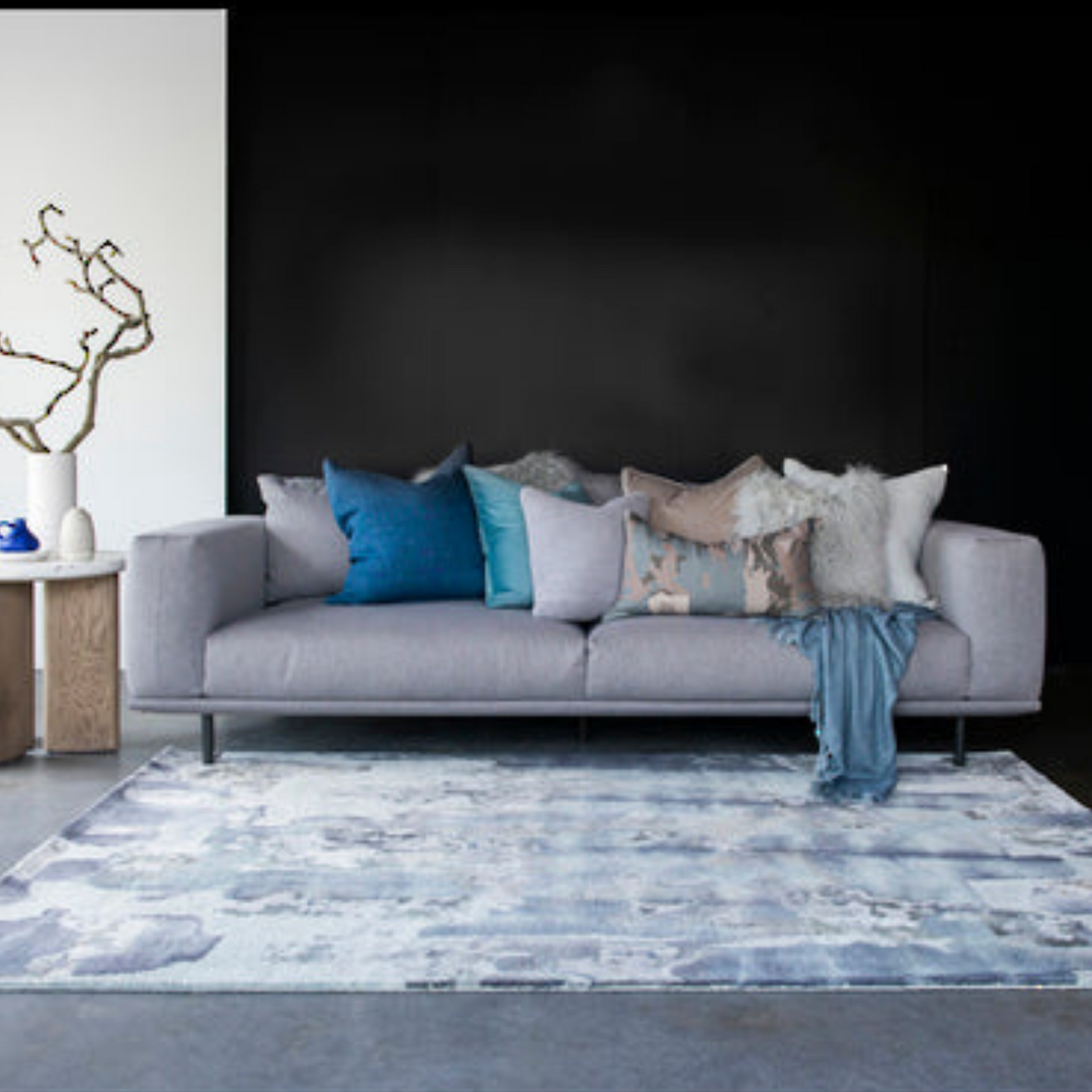 Cape Brett Rug Marine 250x350cm