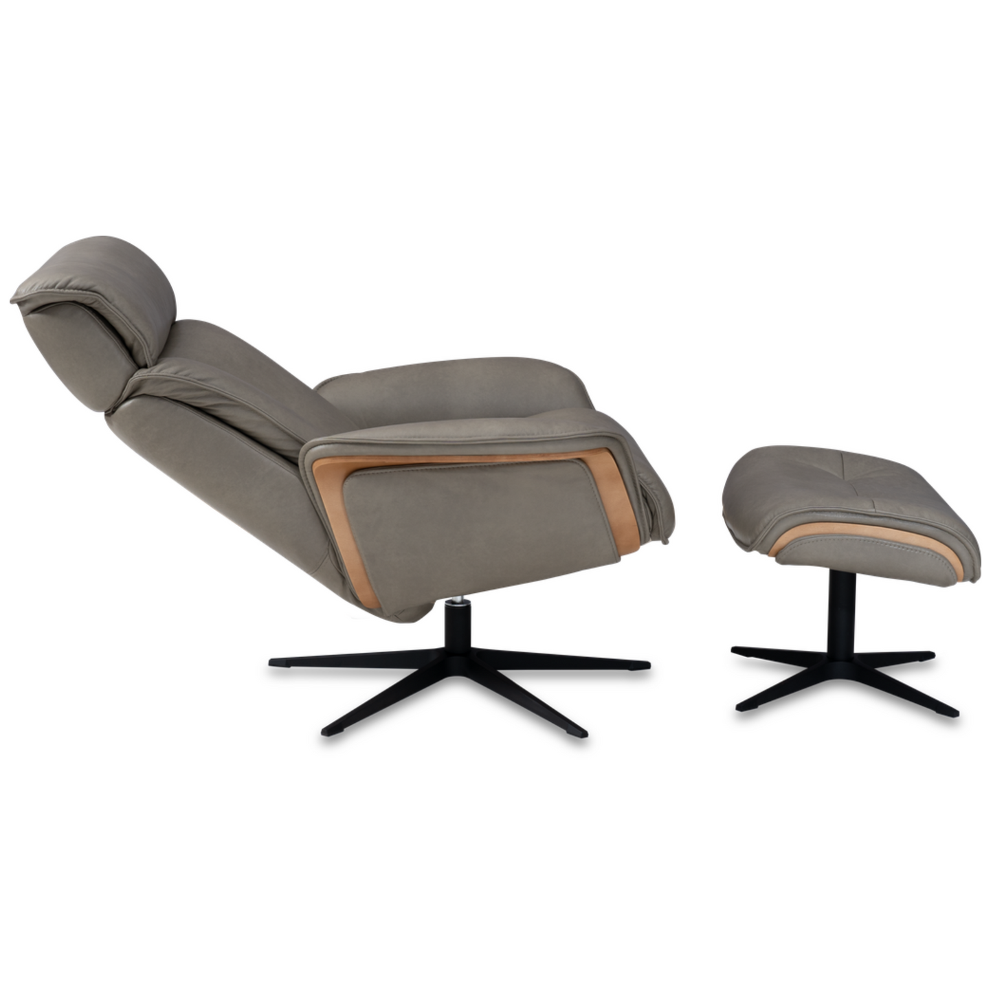 Space 5500 Recliner Chair and Stool by IMG