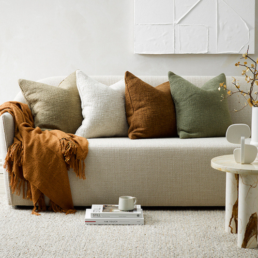 Cyprian Cushion - Oatmeal