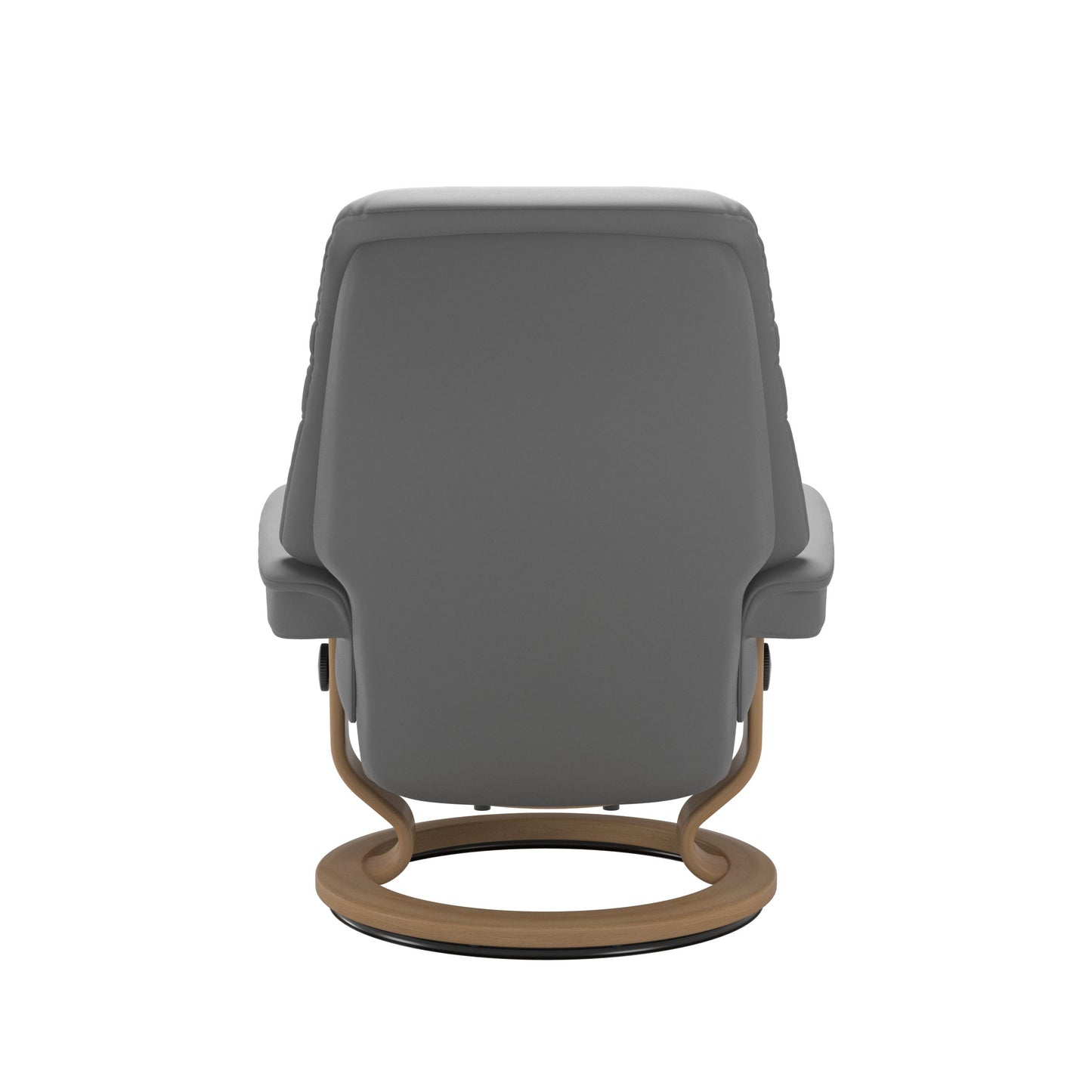 Sunrise Small Recliner Chair & Stool Classic Base by Stressless