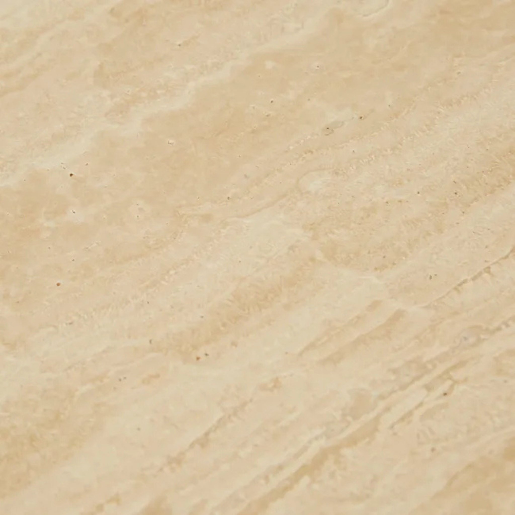 Oberon Crescent Marble Buffet - Natural Travertine - Shell by GlobeWest