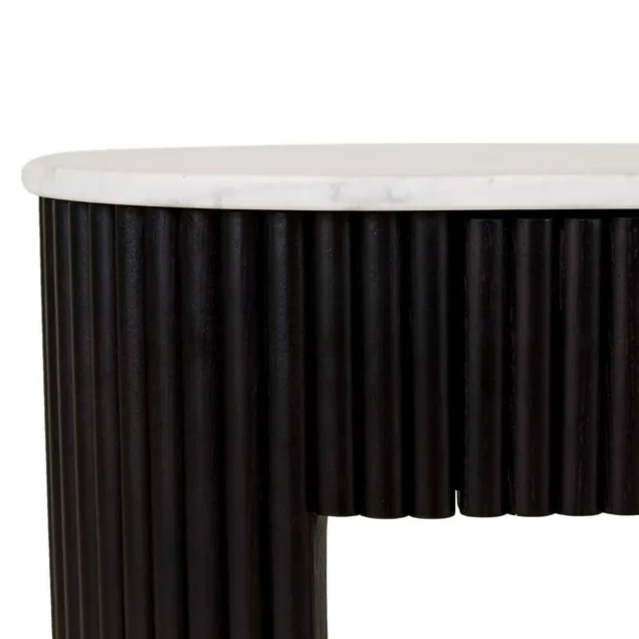 Benjamin Ripple Grand Marble Console by Globewest