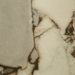 Oberon Crescent Marble Buffet - Matt Ocean Marble - Smoked Ash by GlobeWest