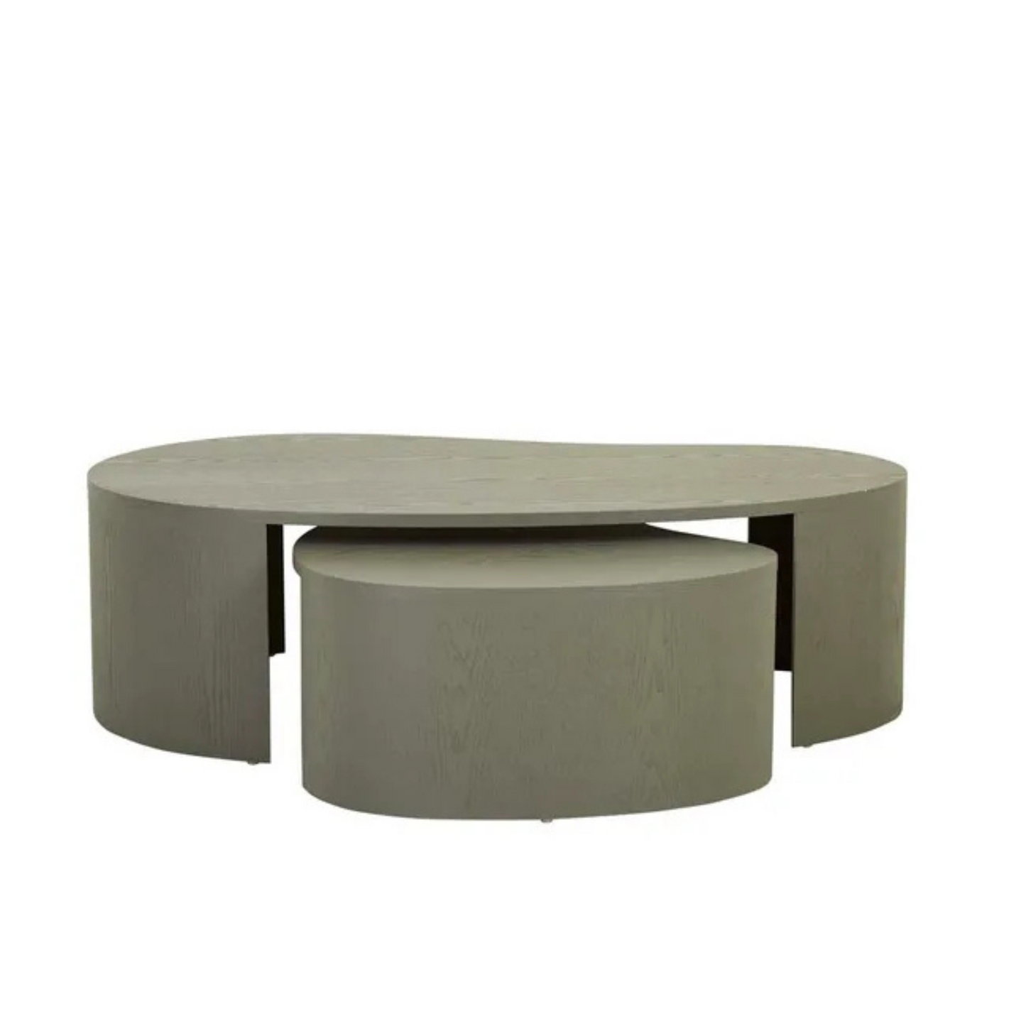 Oberon Curve Nest Coffee Table by Globewest