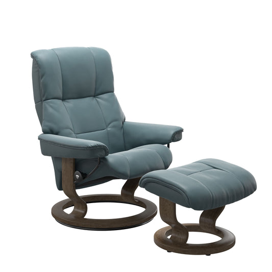 Mayfair Large Classic Recliner Chair & Stool by Stressless