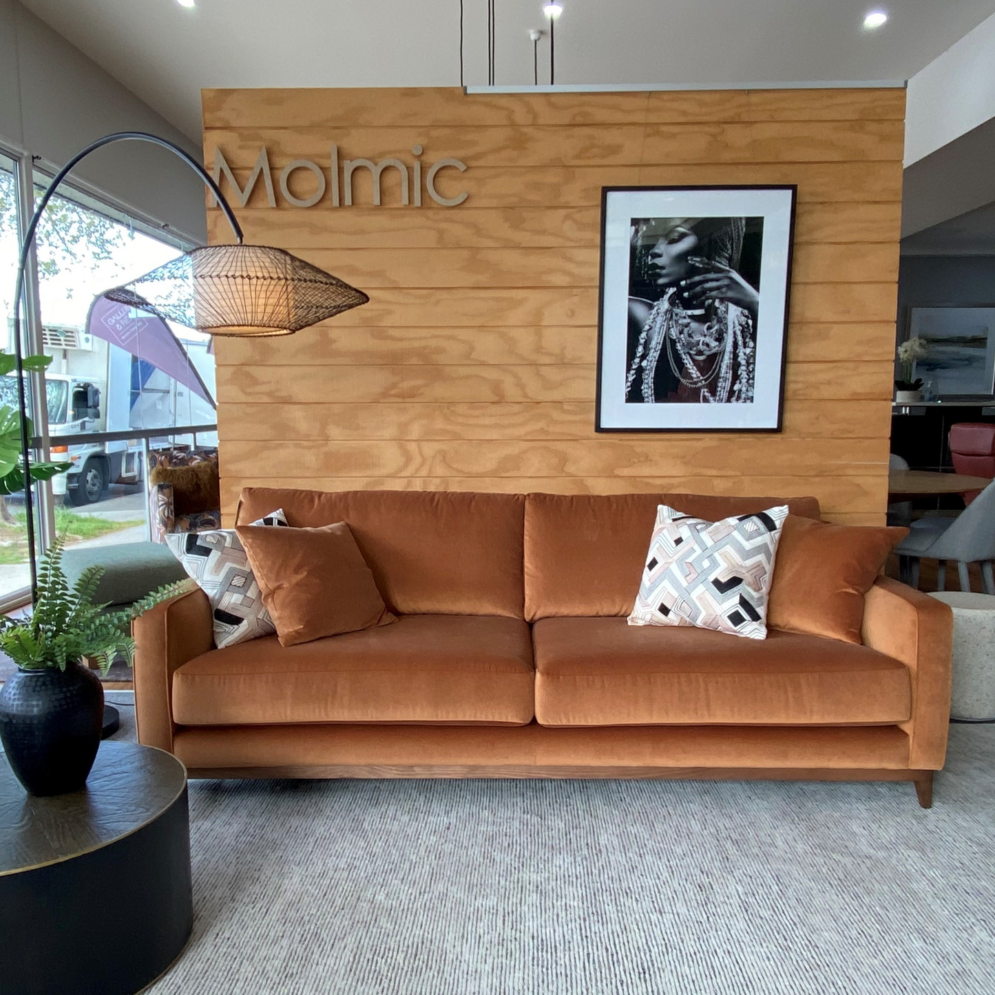 Barker 3.5 Seater Sofa by Molmic
