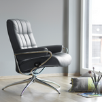 London Low Back Recliner with Star Base by Stressless