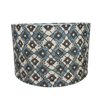 Drum Shade Cotton Grey Multi