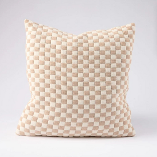 Gambit Cushion Off White/Nutmeg