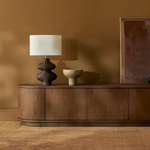 Oberon Crescent Entertainment Unit by Globewest