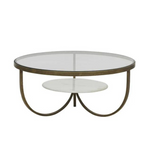 Amelie Curve Coffee Table by GlobeWest
