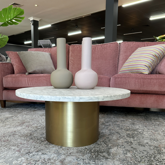 Elle Pillar Coffee Table GlobeWest Ex Display