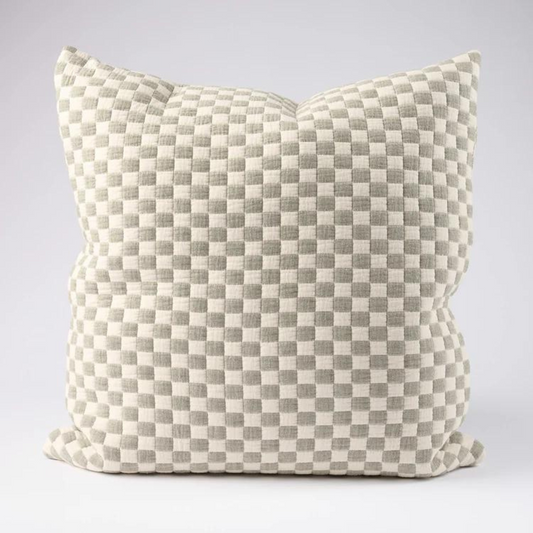 Gambit Cushion Off White/Pistachio